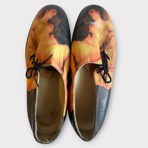Icon Wearable Art Oxford Shoes Renaissance Women Sz 9
